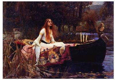 EUROGRAPHICS Puzzle Waterhouse : The Lady of Shalott, 1888 