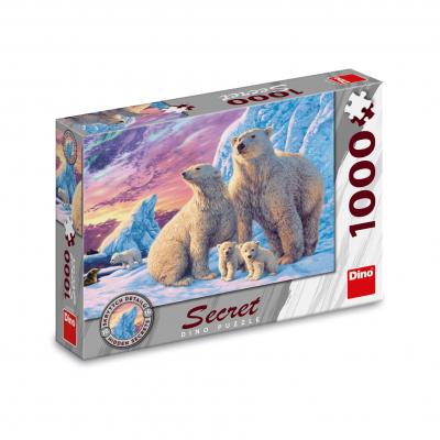D TOYS Dino Toys 532786 Puzzle secret d'ours polaires 1000 pi&egrave;ces