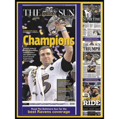 WHITE MOUNTAIN Puzzle Baltimore Ravens 