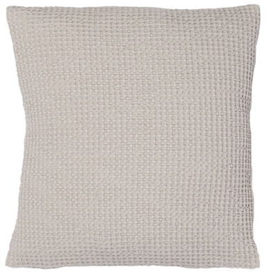 Coussin Maia Blanc 45x45 cm Ficelle