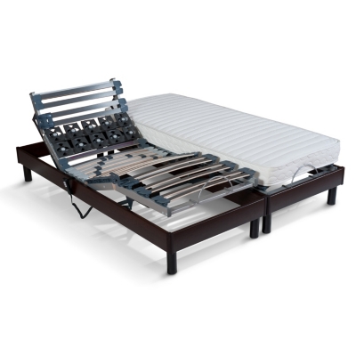 MERINOS Ensemble Matelas et Sommier relaxation Nuevo  2 x 80 x 200 cm 