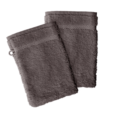  Achat nature - gant de toilette coton bio coloris gris fonc&eacute; 