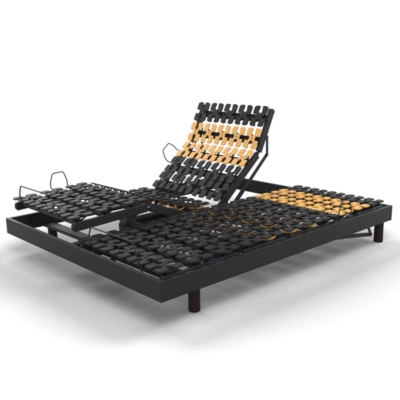 CAMIF Sommier de relaxation &eacute;lectrique cl&eacute;oph&eacute;e , 10 cm- - 2 x 70 x 190 cm