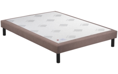EPEDA Sommier D&eacute;co Confort Ferme , 15 cm 70 x 190 cm Calicot Taupe