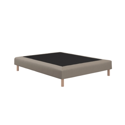 CAMIF Sommier h&eacute;lios , 20 cm-160 x 200 cm-taupe