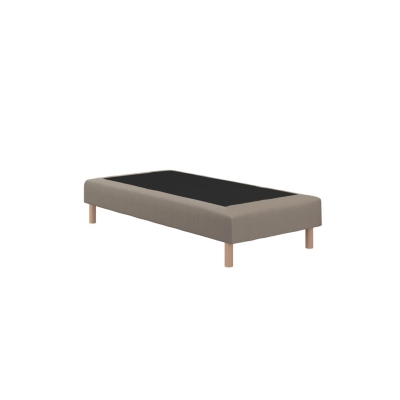 CAMIF Sommier H&eacute;lios , 20 cm-90 x 190 cm-Taupe