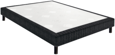 EPEDA  Sommier  confort m&eacute;dium chin&eacute; gris 18 cm NATURE 80x200