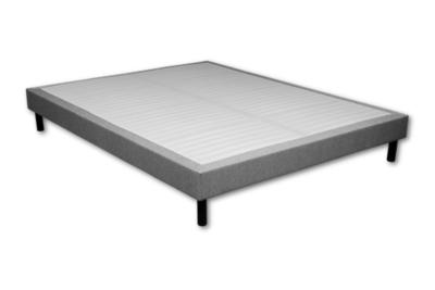 NIGHTITUDE Sommier tapissier en kit finition d&eacute;co CAMIF, 14 cm 160 x 200 cm