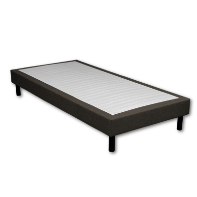 NIGHTITUDE Sommier tapissier en kit finition d&eacute;co CAMIF, 14 cm 90 x 190 cm