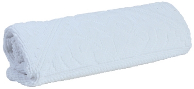 VIVARAISE Tapis de Bain en coton neige 70 x 140