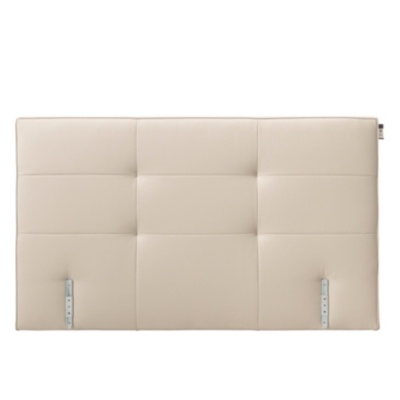 TEMPUR T&ecirc;te de lit Quadro  160 cm Simili Ivoire