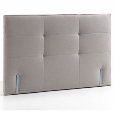 TEMPUR T&ecirc;te de lit Quadro  180 cm Tiss&eacute; naturel