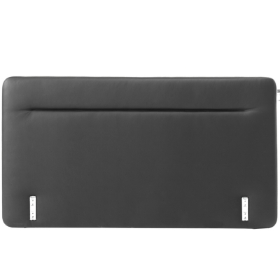 TEMPUR T&ecirc;te de lit Stripe  160 cm Simili Noir