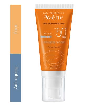 AVENE Eau Thermale Av&egrave;ne Suncare Soin solaire anti-&acirc;ge SPF50+ 50ml