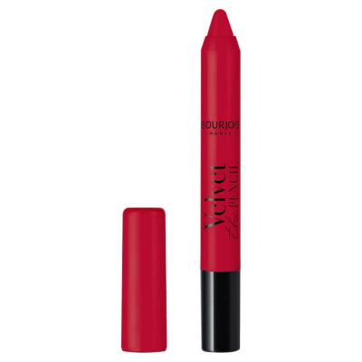 BOURJOIS  Velvet The Pencil Matte Rouge &agrave; l&egrave;vres - 15 Rouge Es-Carmin