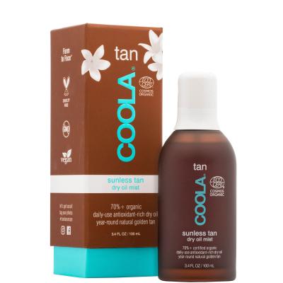 COOLA Brume d'huile s&egrave;che pour bronzage sans soleil  100&nbsp;ml
