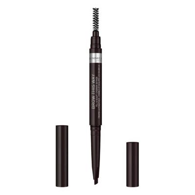 RIMMEL LONDON Rimmel Brow This Way Fill & Sculpt Crayon Sourcils - 004 Soft Black