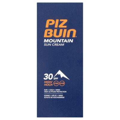 PIZ BUIN Cr&egrave;me Solaire Montagne  &ndash; Haute Protection SPF 30 50 ml