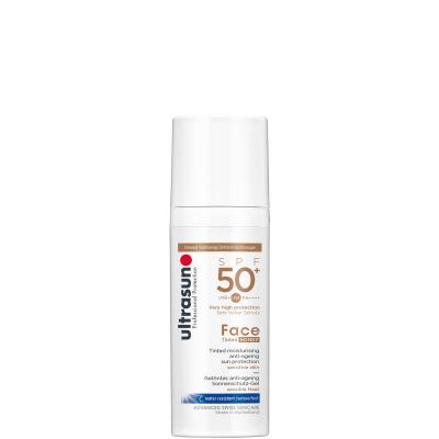 ULTRASUN  Face Anti-Age SPF 50+ Miel Teint&eacute; 50ml