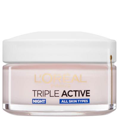 L OREAL PARIS Dermo Expertise Triple Active Hydrating Night Moisturiser&nbsp;de L'Oreal Paris (50ml)