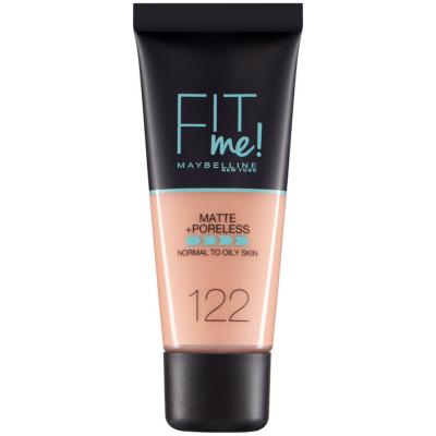 MAYBELLINE  Fondation Fit Me! Mat + Poreless 30ml 122 Beige Cr&eacute;meux