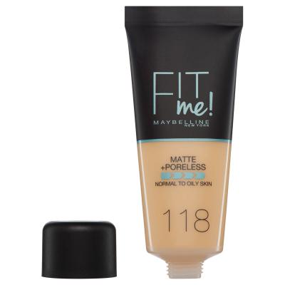 MAYBELLINE  Fit Me MATTE+PORELESS foundation #118-nude