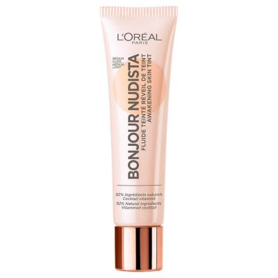 L OREAL L'OREAL PARIS Cr&egrave;me teint&eacute;e&nbsp;Bonjour Nudista 02&nbsp;- M&eacute;dium&nbsp;clair