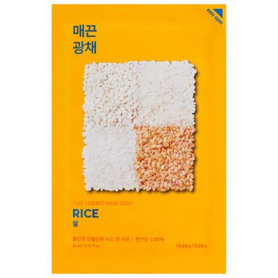 HOLIKA HOLIKA  Pure Essence Mask Sheet 20ml (Various Options) - Rice