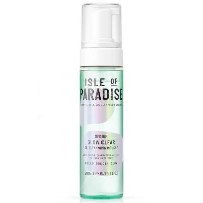 ISLE OF PARADISE  Glow Clear Self-Tanning Mousse - Medium 200ml