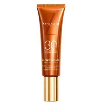 LANCASTER  Infinite Bronze cr&egrave;me solaire teint&eacute;e SPF30 #Clair