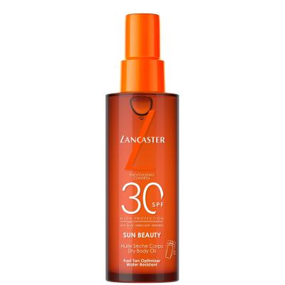 LANCASTER  Sun Beauty Huile S&egrave;che Satin&eacute;e SPF30 150ml