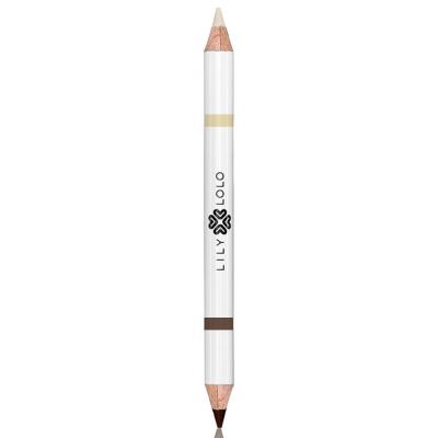 LILY LOLO  Brow Duo Pencil Crayon Pour Sourcils Teinte Medium 1,5 G
