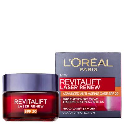 L OREAL PARIS L'Or&eacute;al Paris Revitalift Laser Renew Anti-Ageing Cream SPF20 50ml