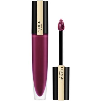 L OREAL L'Or&eacute;al Rouge Signature Matte Metallic Rouge &agrave; l&egrave;vres - 204 I Voodoo