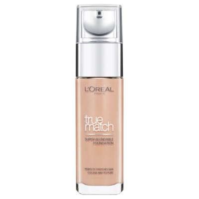 L OREAL PARIS L'Or&eacute;al Paris True Match Fond de Teint Liquide 30 ml Miel 6N