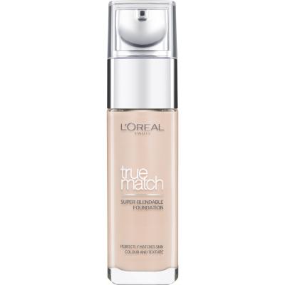 L OREAL PARIS L'Or&eacute;al True Match Super Blendable Fond de teint - 1.R/1.C Rose Ivory