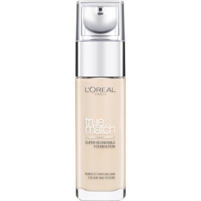 L OREAL PARIS L'Or&eacute;al Paris True Match Fond de Teint Liquide 30 ml Ivoire dor&eacute; 1D