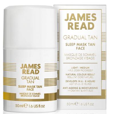 JAMES READ  Tan Masque de Sommeil Bronzage Visage 50ml