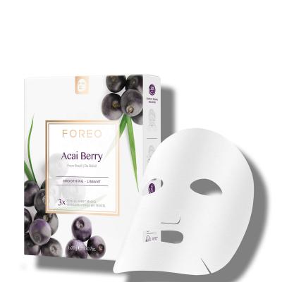 FOREO Masque en tissu raffermissant aux baies d'a&ccedil;ai  (lot de 3)