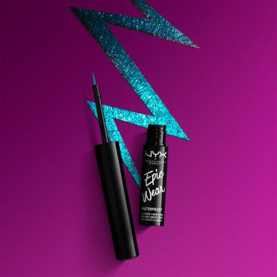 NYX Epic Wear metallic liquid liner #teal metalic