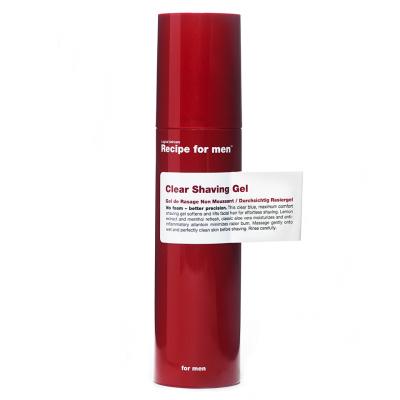 RECIPE FOR MEN GEL DE RASAGE NON MOUSSANT - Apaise la Peau