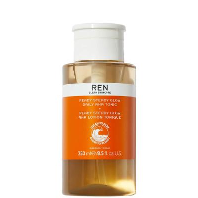 REN Lotion tonique radiance Ready Steady Glow AHA - 250ml - 