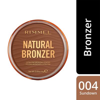 RIMMEL Fond De Teint Poudre Bronzer Natural Sundown 004  - La Palette