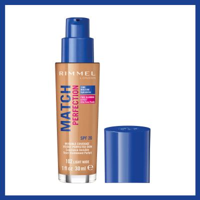 RIMMEL LONDON Rimmel&nbsp;Match Perfection Fond de teint &nbsp;(diverses teintes) - Light Nude
