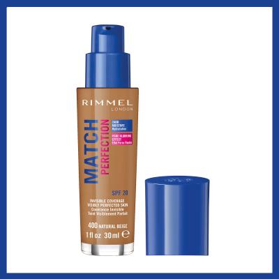 RIMMEL  London Match Perfection Spf20 400 - Natural Beige