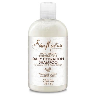 SHEA MOISTURE  100% Virgin Coconut Oil Daily Shampooing Hydratant 384ml
