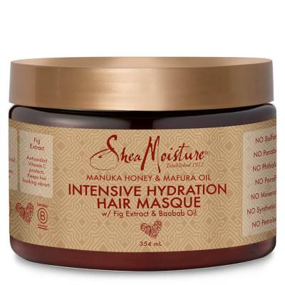 SHEA MOISTURE  masque cheveux miel de manuka & huile de mafura 355ml
