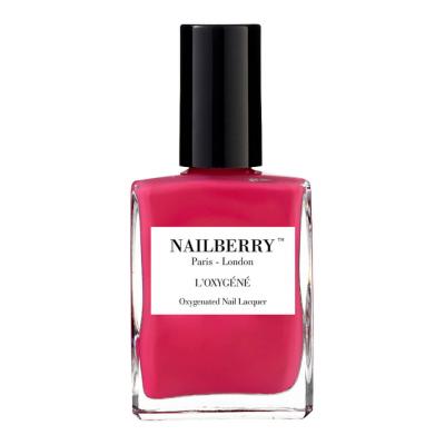 NAILBERRY  L'Oxygene Oxygenated Nail Lacquer, Pink Berry, 15 ml