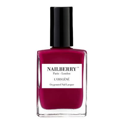 NAILBERRY  L'Oxygene Oxygenated Nail Lacquer, Raspberry, 15 ml