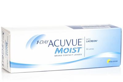 JOHNSON & JOHNSON 1 Day Acuvue Moist (30&nbsp;lentilles) 